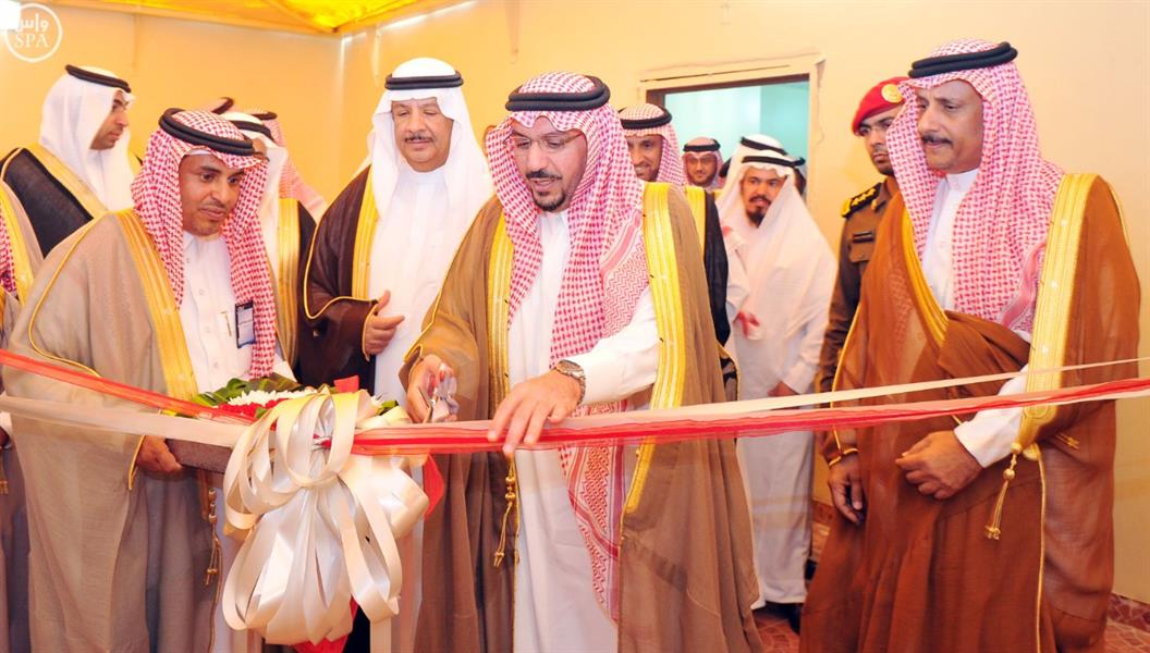 بالصور.. أمير القصيم يدشن ويفتتح عدداً من المشاريع التنموية بمحافظة ضرية