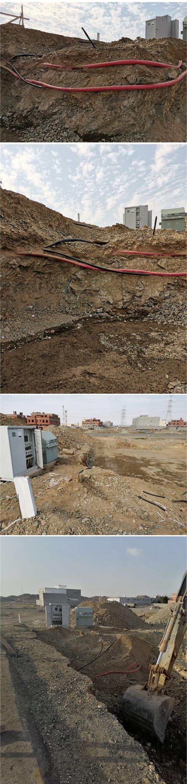 مواطن يشكو من حفر أرضه ووضع كابلات كهرباء ضغط عالٍ فيها دون إذنه