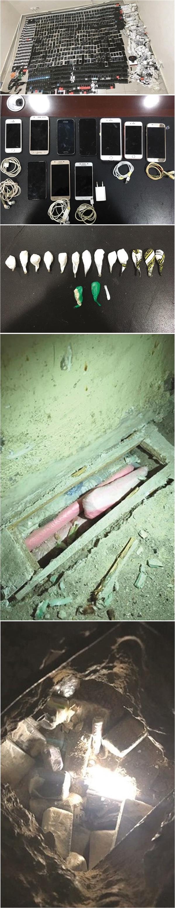 ضبط أكثر من 1000 هاتف نقال ومواد مخدرة داخل السجن المركزي ضبط أكثر من 1000 هاتف نقال ومواد مخدرة داخل السجن المركزي