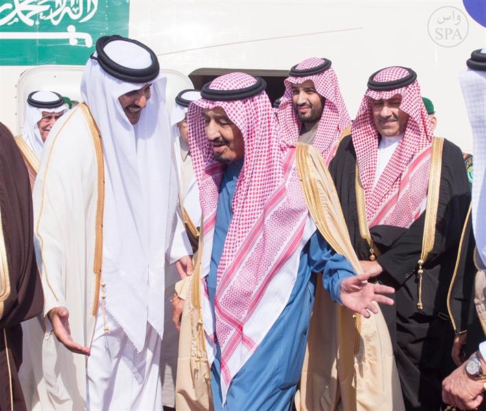 وصول ولي العهد للدوحة