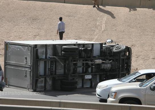 انقلاب شاحنة