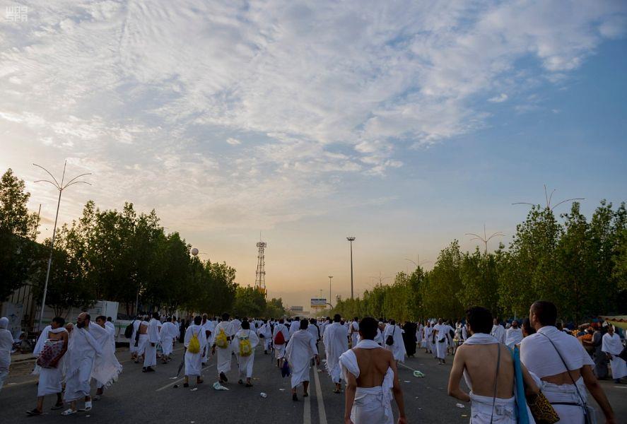 ضيوف الرحمن في مشعر عرفة