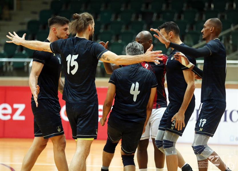كرة الطائرة.. الأهلي يفوز بثلاثة أشواط أمام النصر