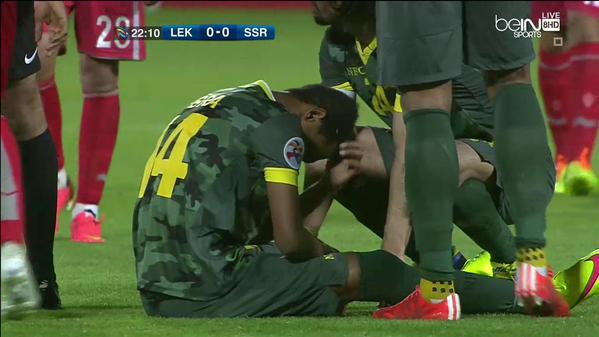 تعرض غالب للاصابة