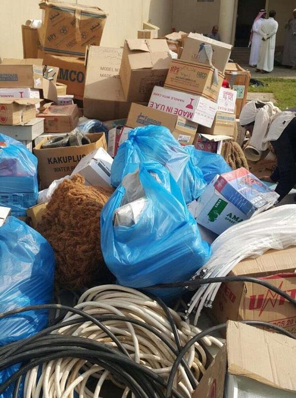 شرطة الحرث تطيح بلصوص كيابل بقيمة 100 ألف ريال