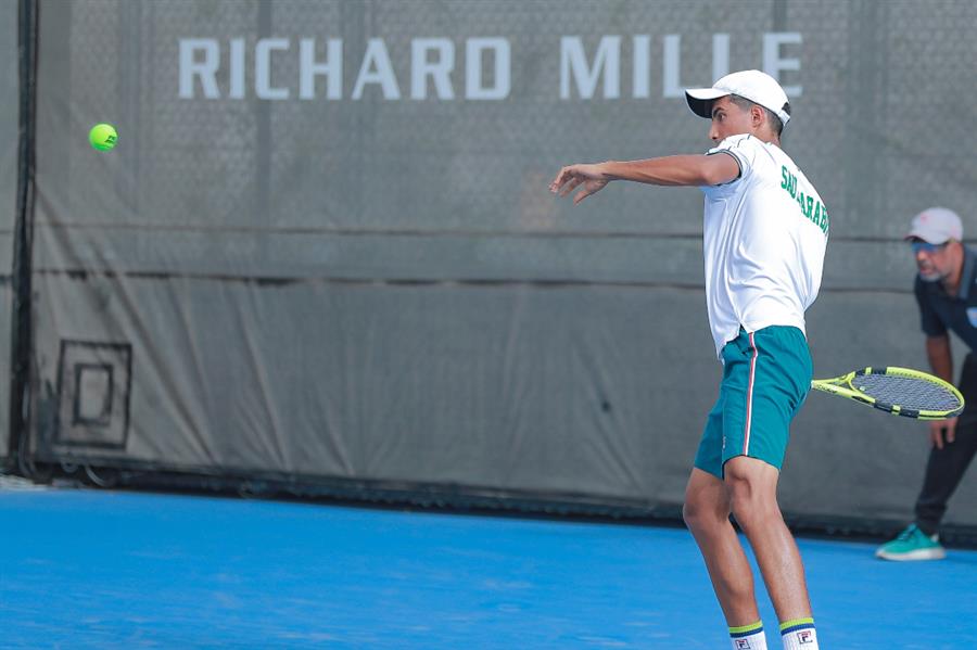  سعود الحقباني يتأهل لنصف نهائي تنس 