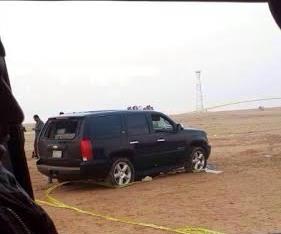 حادثة تبادل اطلاق النيران مع السجين الهارب