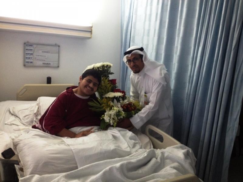 صورة حديثة لمريض السمنة الشاعري بعد انخفاض وزنه من 600 إلى 120 كجم