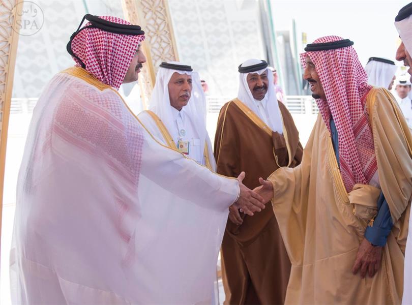 وصول ولي العهد للدوحة
