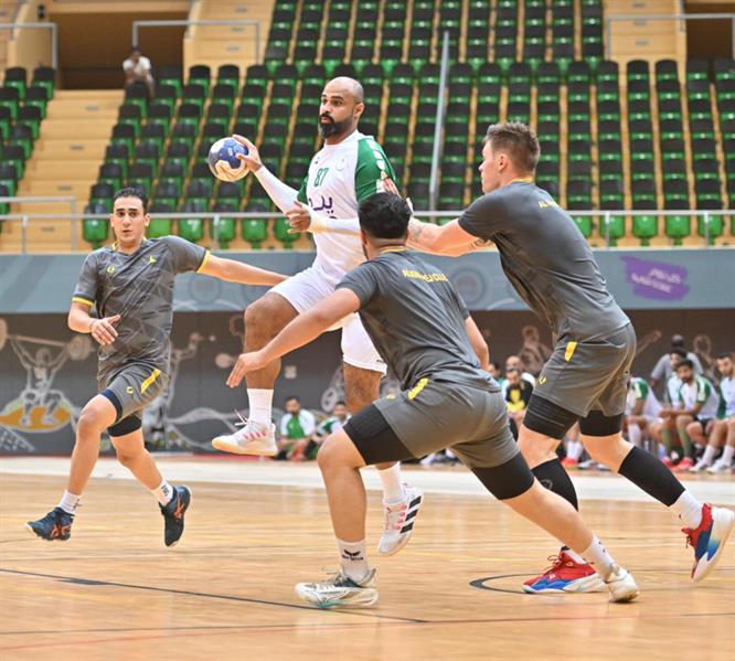 أخضر اليد يُهزم أمام الخليج وديًا (صور)