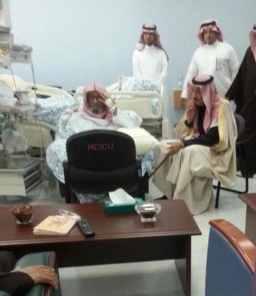 زيارة الملك سلمان للشيخ الشثري زيارة الملك سلمان للشيخ الشثري