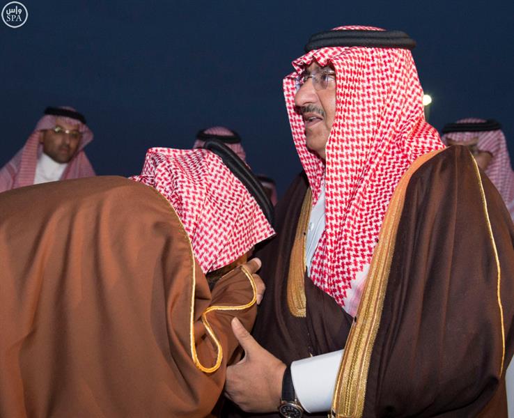 ولي العهد يغادر حفر الباطن متوجهاً إلى الرياض