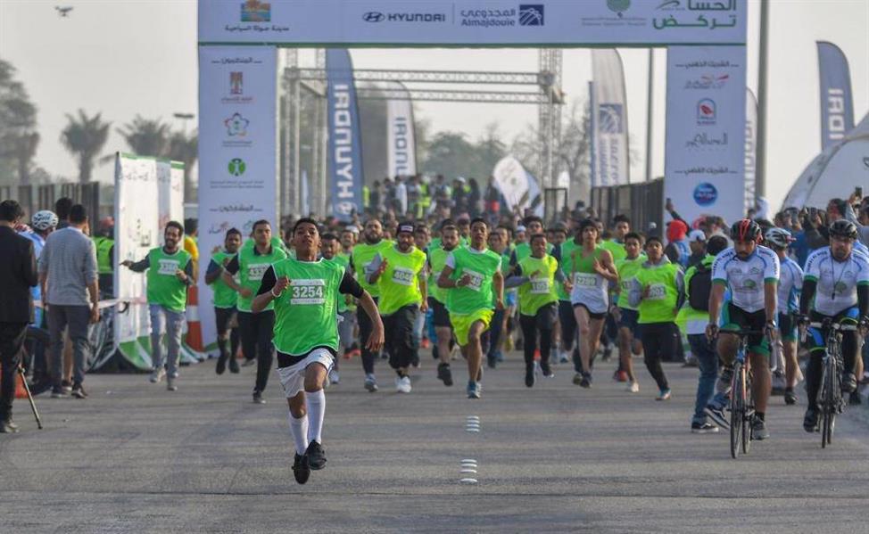 8 آلاف متسابق يشاركون في «الحسا تركض»