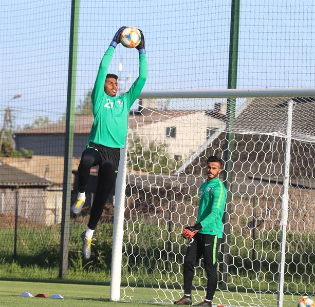 الأخضر الشاب يعاود تدريباته استعداداً لمواجهة بنما