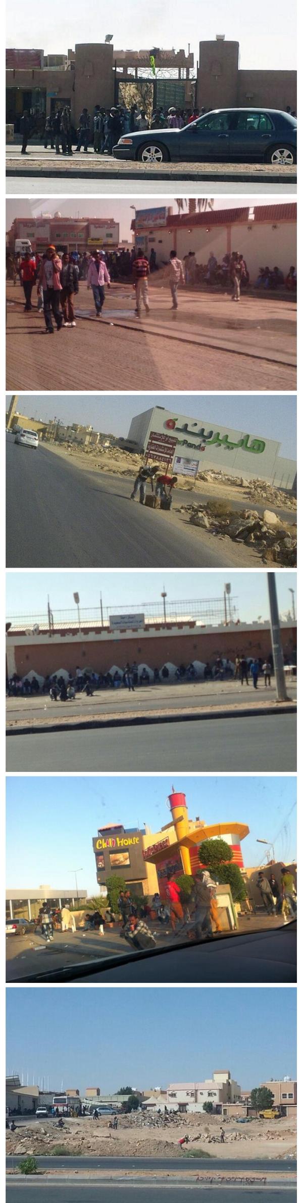 مخالفون يهربون من مراكز الإيواء