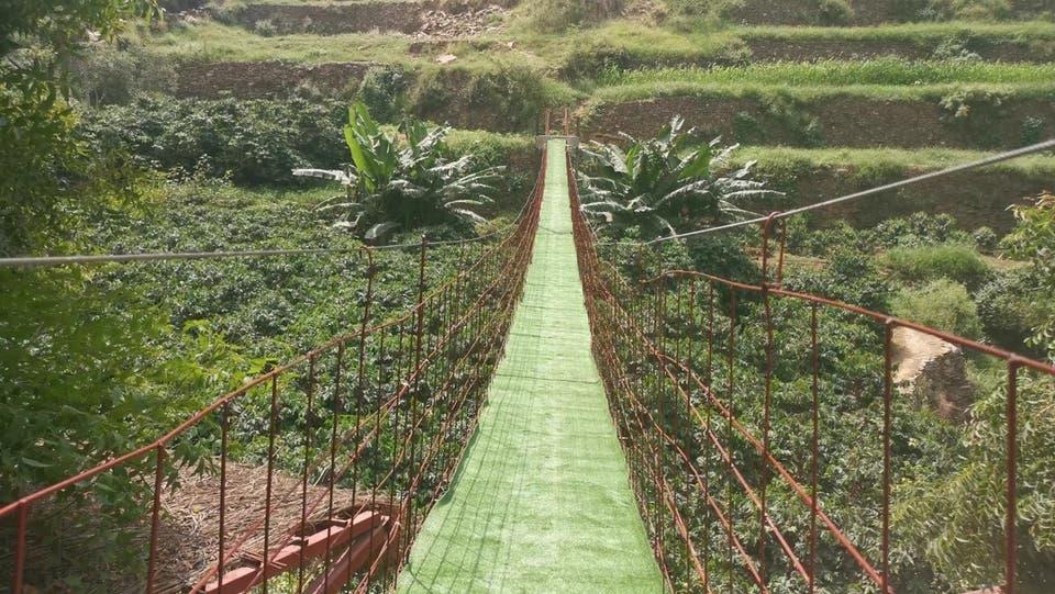 جسر مُعلق بجازان