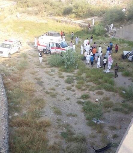 الموقع بعد الحادث