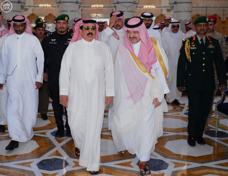 جلالة ملك البحرين يغادر جدة