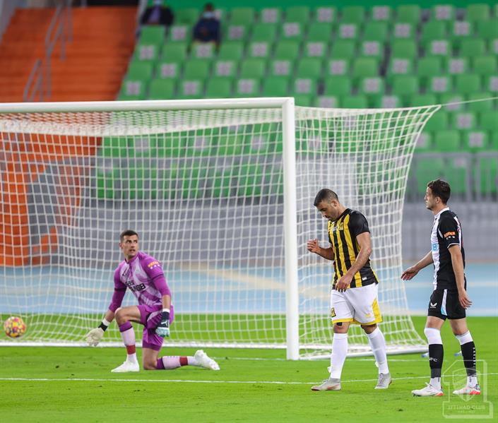 جانب من مباراة الاتحاد ونيوكاسل جانب من مباراة الاتحاد ونيوكاسل