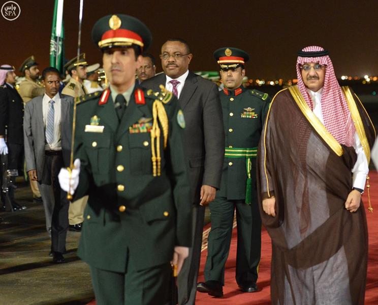 بالصور.. رئيس وزراء أثيوبيا يصل المملكة وولي العهد يقيم مأدبة عشاء له بالصور.. رئيس وزراء أثيوبيا يصل المملكة وولي العهد يقيم مأدبة عشاء له