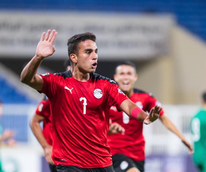 مصر تفوز على الجزائر بثلاثية وتلتقي الأخضر في نهائي كأس العرب تحت 20 عامًا