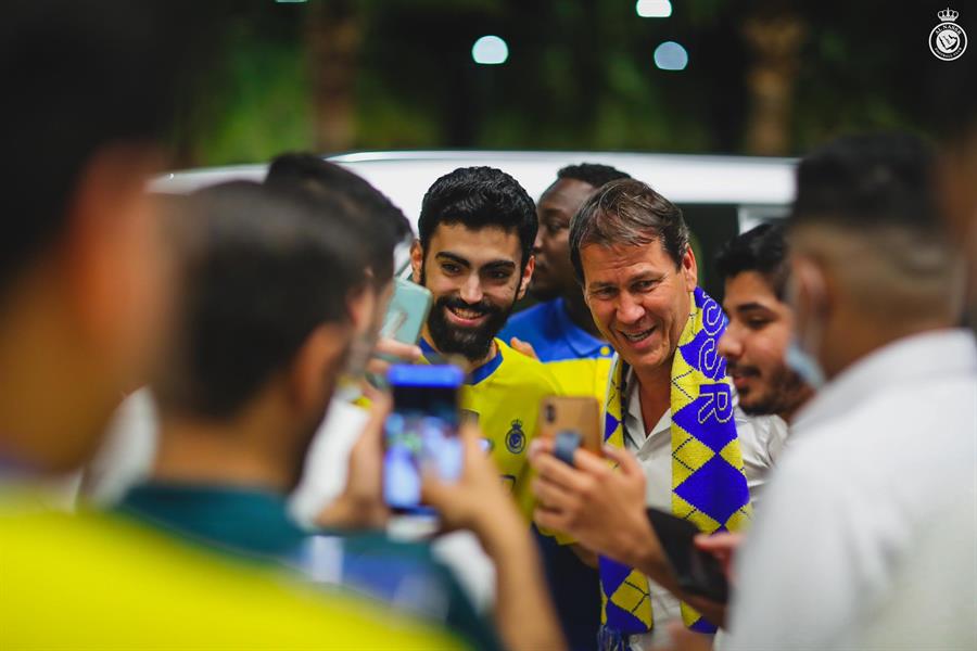 رودي جارسيا يصل الرياض