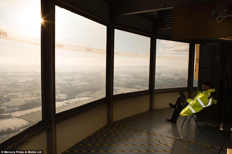 صور من داخل أطول برج في بريطانيا