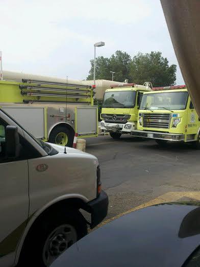 حريق يُخلي 20 مريضاً بمستشفى الملك فهد