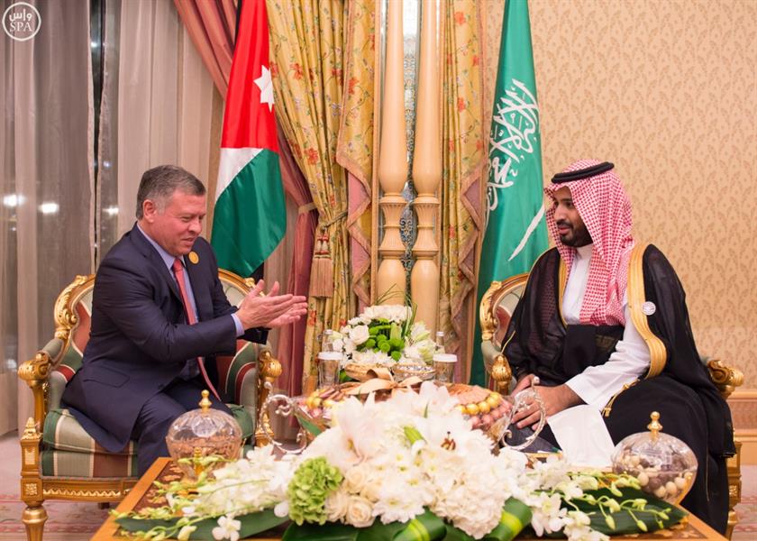  سمو ولي ولي العهد يلتقي ملك البحرين وملك الأردن ودولة رئيس وزراء جمهورية لبنان والرئيس المصري
