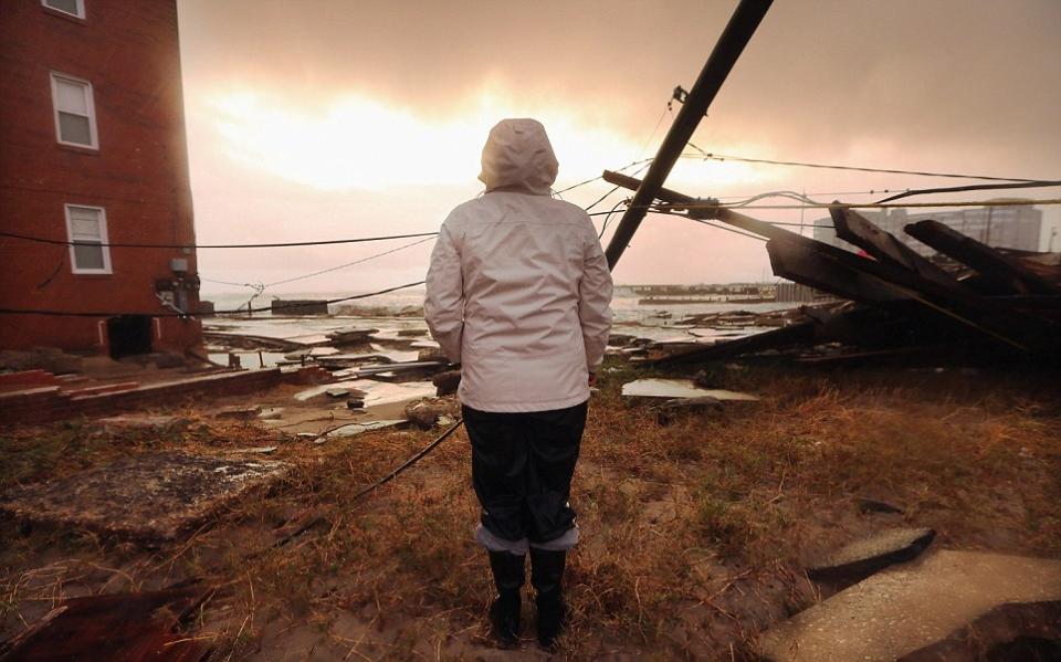 بعد الاعصار