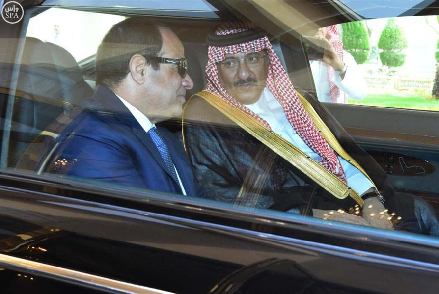 السيسي يصل الرياض