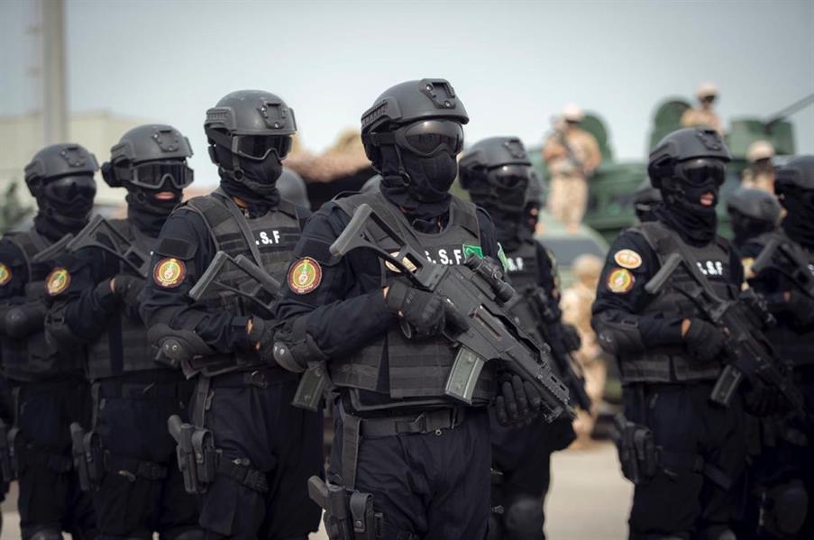 جانب من التمرين