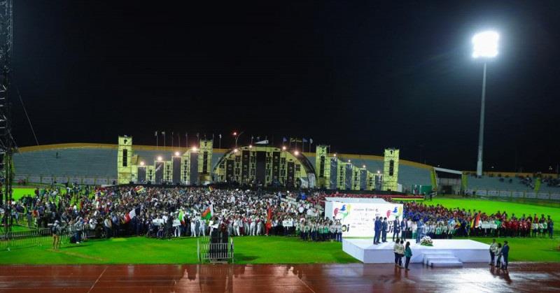 فهد بن جلوي يشهد ختام ألعاب جزر المحيط الهندي