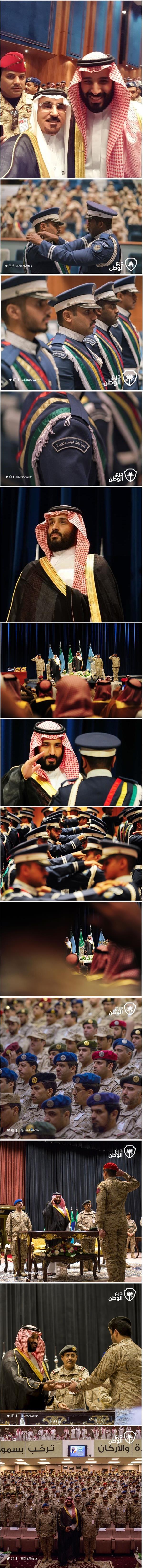 ولي ولي العهد يرعى حفل تخريج الدفعة 92 من كلية الملك فيصل الجوية