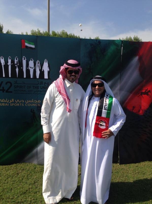 ”مارادونا” يرتدي الزي الإماراتي إحتفالا باليوم الوطني