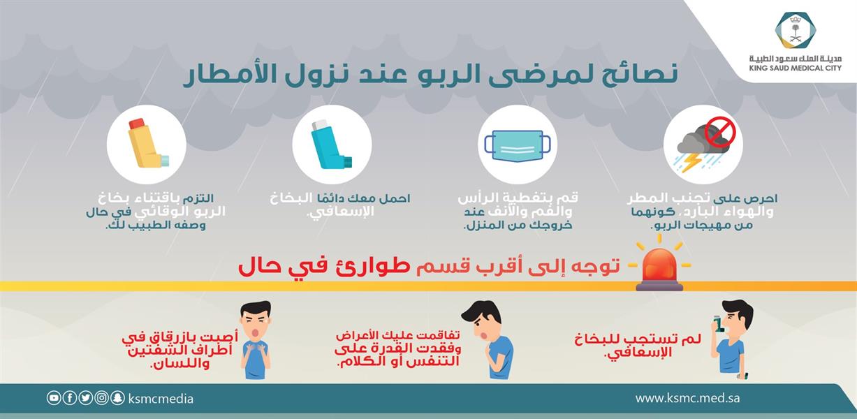 نصائح لمرضى الربو