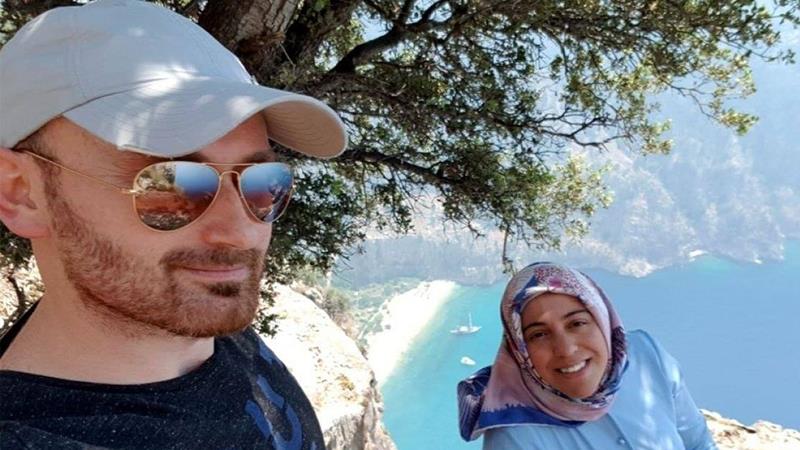 فيديو للحظات الأخيرة للزوجة الحامل التي اتهم زوجها بإلقائها من قمة جبل بارتفاع ألف قدم