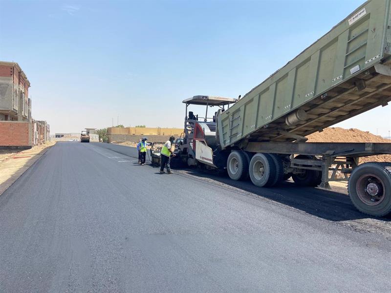 تنفيذ طرق بطول 100 ألف كم لأحياء شمال وجنوب مدينة جدة تنفيذ طرق بطول 100 ألف كم لأحياء شمال وجنوب مدينة جدة