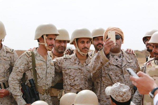 بالفيديو.. الفراج بالزي العسكري من الحد الجنوبي معلقاً .. 