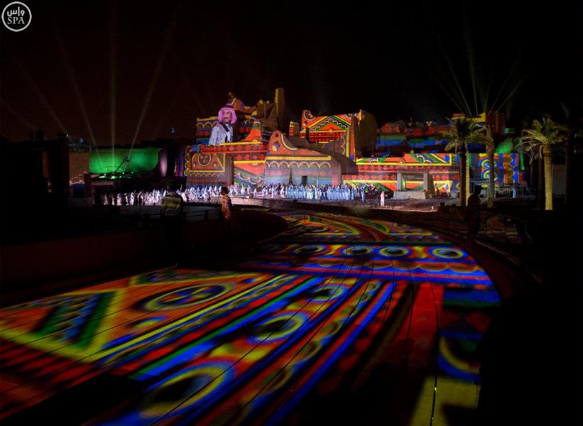 حفل افتتاح مشروع تطوير حي البجيري بالدرعية التاريخية