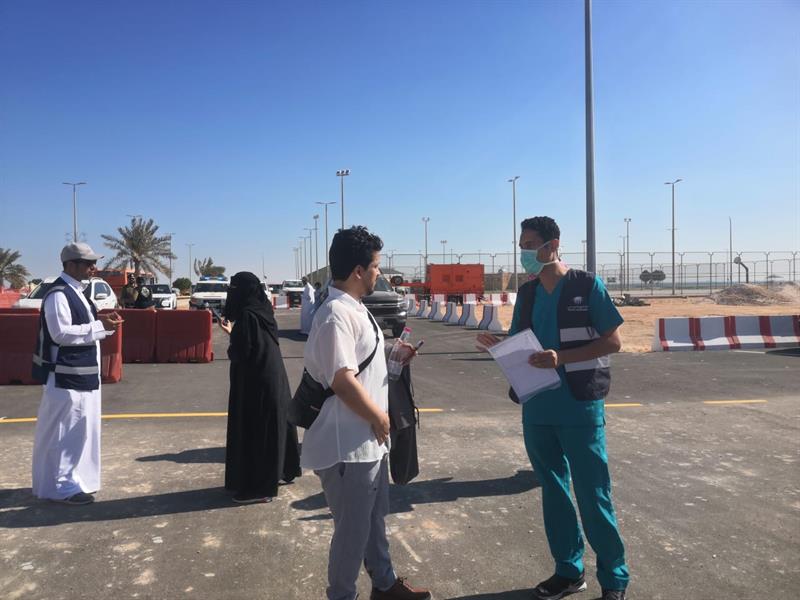  تجمع الشرقية الصحي يوعي أكثر من 600 مشجع عبر منفذ سلوى