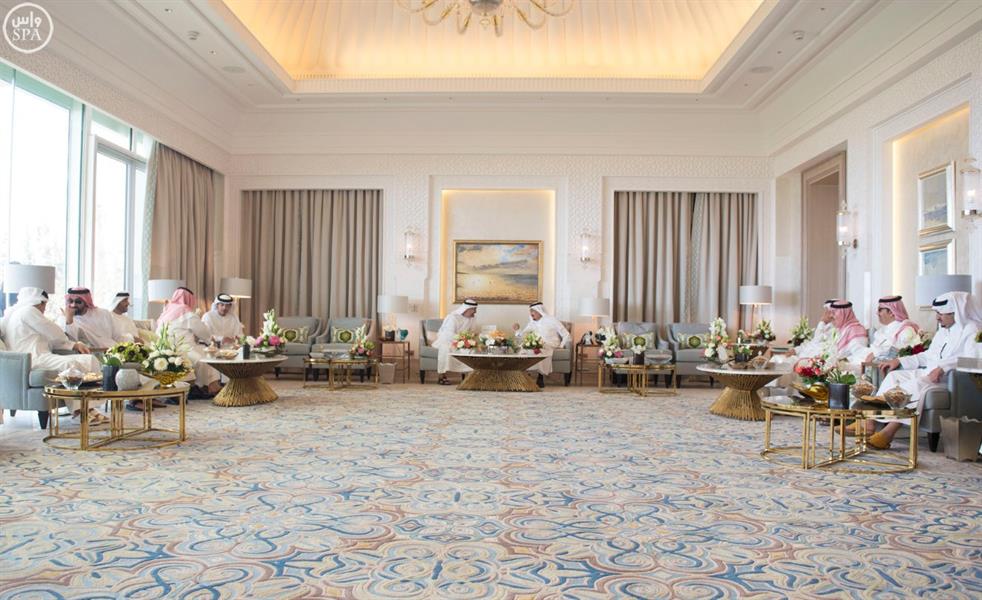 خادم الحرمين يستقبل  ولي عهد أبو ظبي بالمغرب خادم الحرمين يستقبل  ولي عهد أبو ظبي بالمغرب