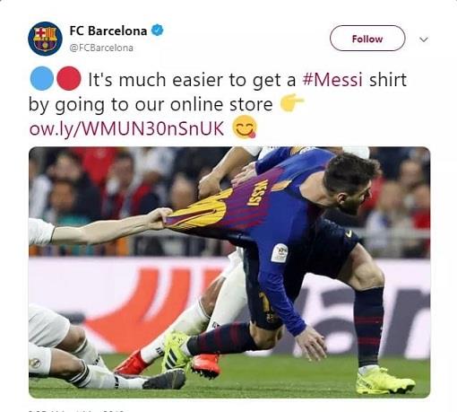 صورة .. برشلونة يسخر من لوكا مودريتش بسبب ميسي؟! صورة .. برشلونة يسخر من لوكا مودريتش بسبب ميسي؟!