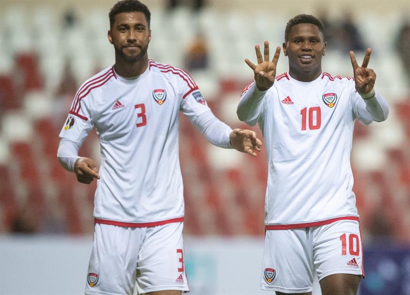 الإمارات تخطف تعادلاً قاتلاً أمام الأردن في كأس العرب تحت 20 عامًا الإمارات تخطف تعادلاً قاتلاً أمام الأردن في كأس العرب تحت 20 عامًا