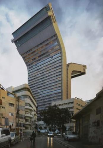 أحد المباني المقلوبة في تصميمها رأسا على عقب