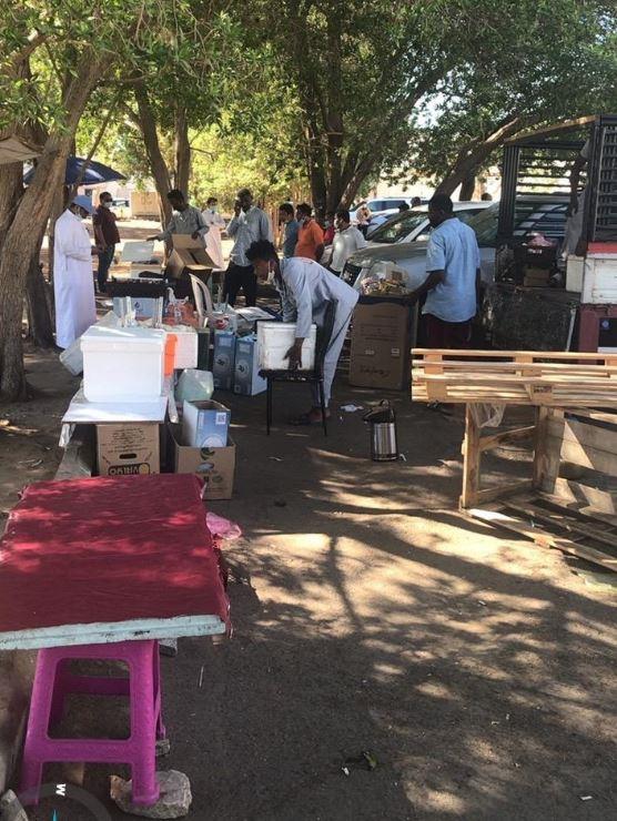 ضبط بسطات عشوائية و90 كيلوجراماً من المواد الغذائية مجهولة المصدر بـ ضبط بسطات عشوائية و90 كيلوجراماً من المواد الغذائية مجهولة المصدر بـ