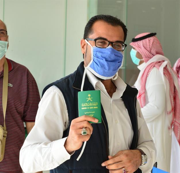 وصول 125 مواطناً إلى مطار حائل قادمين من الأردن