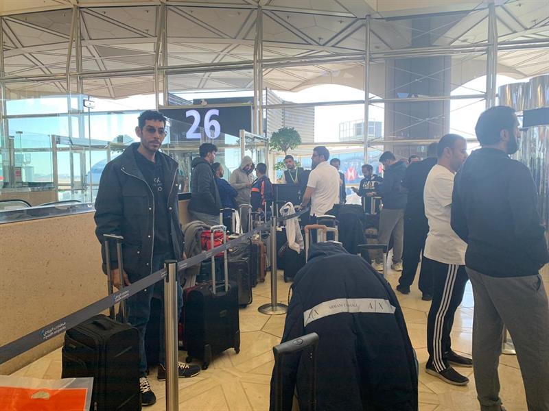 جانب من الانتظار