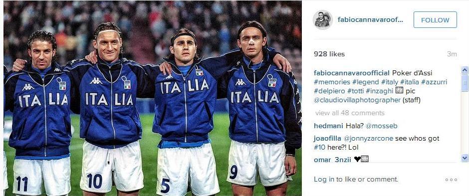 كانافارو يستعيد الذكريات مع الأساطير ( صورة ) كانافارو يستعيد الذكريات مع الأساطير ( صورة )