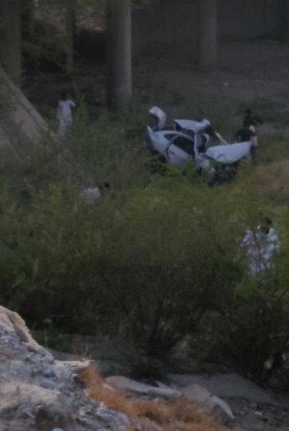 الموقع بعد الحادث